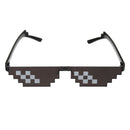 Double Row Pixels Glasses Photography Tools Cool Pose Style Toys