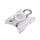 Pair White Window Lift Regulator Slider Clips