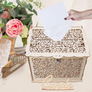 Rustic Wedding Greeting Card Box Birthday Party Decorations Supply Gift Money Box
