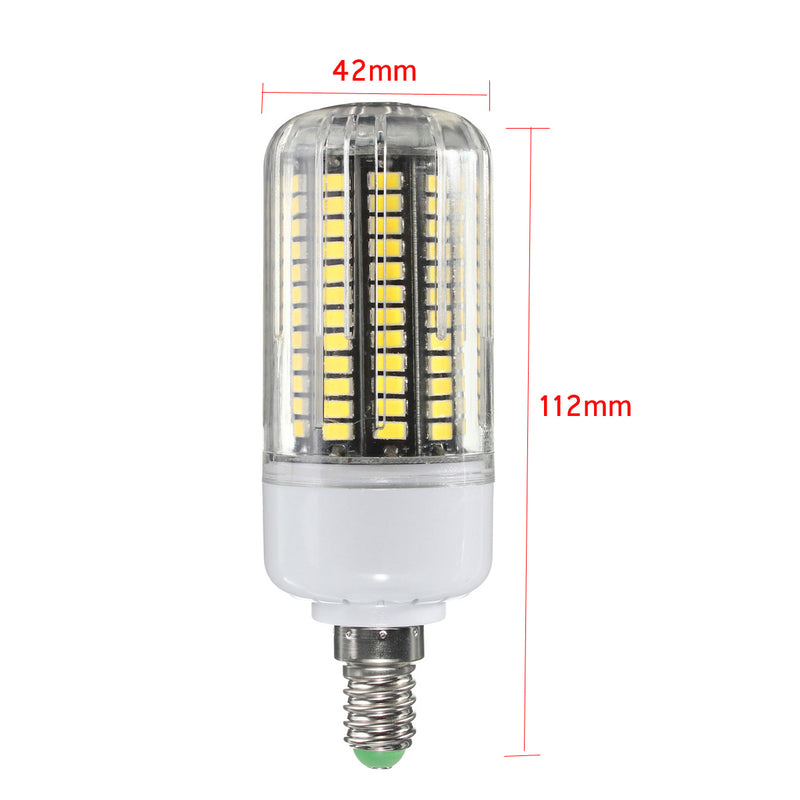 E14 B22 E27 LED Bulb 12W 136  SMD 5733 1500LM LED Cover Corn Light Lamp Bulb AC 220V