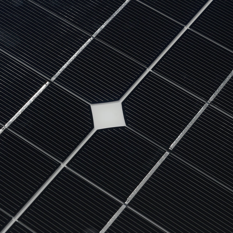 60W 12V Semi-flexible Solar Panels Kit MC4 Connector Solar Power Panel For Home Camp Waterproof