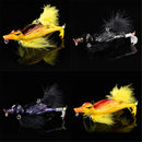 ZANLURE 3D water Fishing Lure Duck Floating Treble Hooks For Bass/Pike/Catfish /Musky