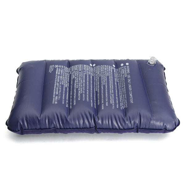 47x 30cm PVC Flocking Portable Inflation Pillow Outdoor Camping Travel Nap Sleeping pillow