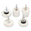 6pcs Polishing Wheel Buffing Pad Mop Wheel Kit Cloth Cotton Buffing Wheel