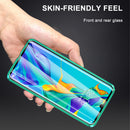 Bakeey 360 Curved Screen Front+Back Double-sided Full Body 9H Tempered Glass Metal Magnetic Adsorption Flip Protective Case For Huawei P30 PRO