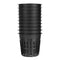 10Pcs 4.3Inch Black Mesh Pot Net Hydroponic Aeroponic Flower Container Grow Pot Cup Planting Basket