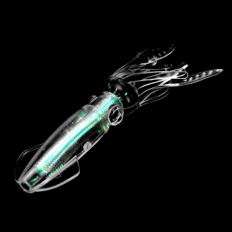 ZANLURE 10cm 4.9g Noctilucence Fishing Lures Soft Lure Fishing Bait Fishing Hook