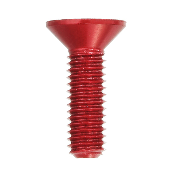 Suleve M3AH9 10pcs M3x10mm Countersunk Hex Socket Screw 7075 Aluminum Alloy Flat Head Metric