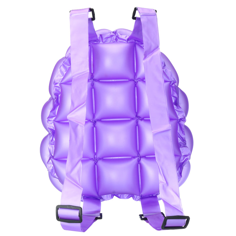 Inflatable Bubble Blow Up Backpack 90s Retro Rave Festive Bopping Spice Girls Space Bags