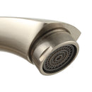 G1/2'' Zinc Alloy Bathroom Basin Mixer Faucet Single Drawing Process Cold One Handle Tap