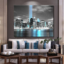 NEW YORK CITY Manhattan Skyline Unframed paintings Pictures Wall Art Painting