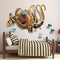 Miico Creative 3D Sea Animals Octopus Frame PVC Removable Home Room Decorative Decor Sticker