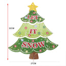 LED Christmas Tree Decoration String Light Window Hanging Ornament Holiday Gift