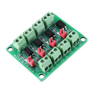 817 Optocoupler 4 Channel Voltage Isolation Board Voltage Control Switching Module Optical Isolation Module