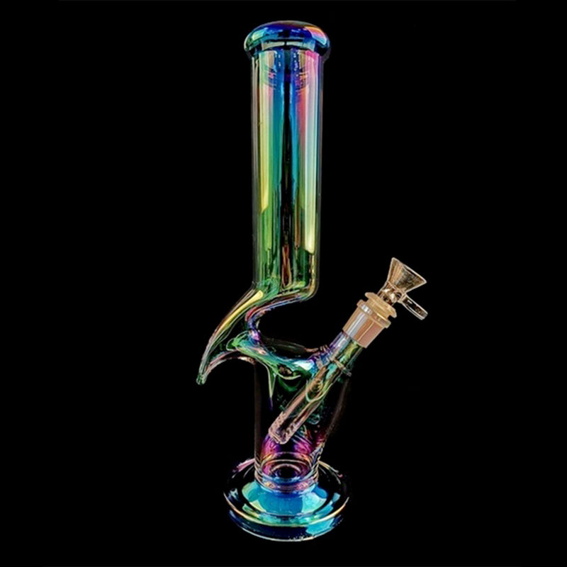 13inch Water Pipe Luminous Handmade Glass Joint 14.5mm Bubbler