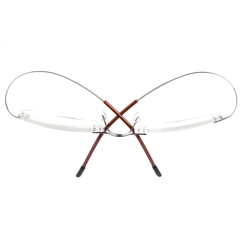 LianSanHD Titanium Light Reading Glasses Comfortable Flexible Resin Alloy Presbyopic Glass L8013T