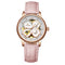 TEVISE T835A Women Automatic Mechanical Watch Fashionable Genuine Leather Band Watch