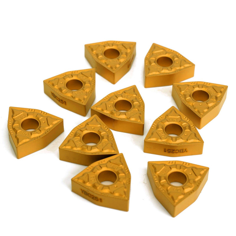 WWLNR1616H08 16x100mm Lathe Turning Tool Holder With 10pcs WNMG0804 Inserts