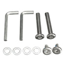 OD 55mm Luggage Suitcase Replacement Wheels Axles and Rubber Repair 2 Set