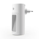 Plug-in Light-controlled Sensor LED Bedside Night Light Wall Lamp AC100-240V