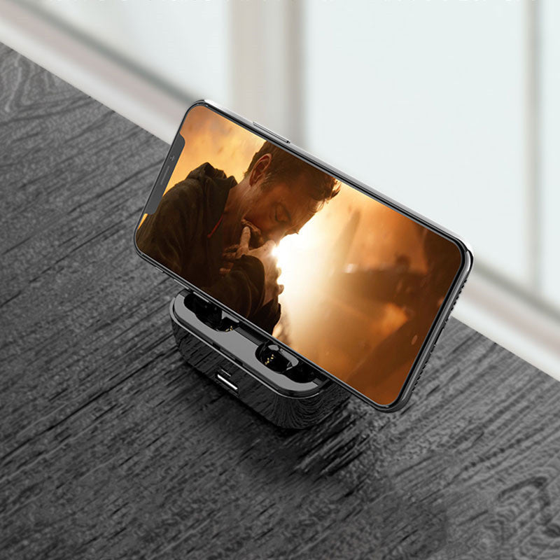 G6S Dual bluetooth 5.0 TWS Earphone LED Digital Display IPX7 Deep Waterproof Binaural Call Headset With 3500mAh Power Bank