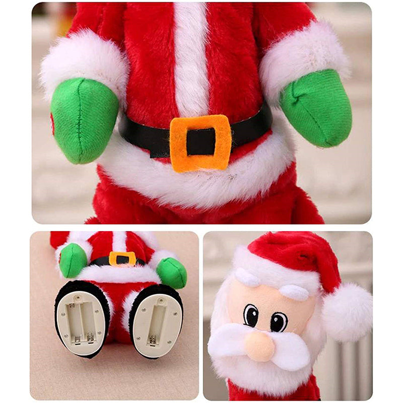14 Inch Christmas Santa Claus Shaking Hip Singing Dancing Electric Toys Gift