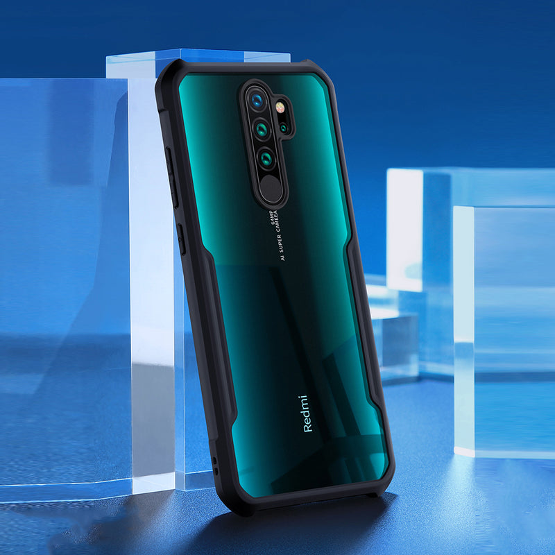 For Xiaomi Redmi Note 8 Pro Case Bakeey Armor Bumper Edge Transparent Soft TPU Protective Case