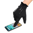 Upgraded Waterproof Touch Screen Gloves For Motorcycle Cycling Skiing Men Black S