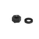 Suleve M3NH16 780Pcs M3 Nylon Screw Black Hex Screw Nut Nylon PCB Standoff Assortment Kit