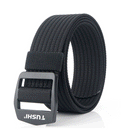TUSHI R120 Military Tactical Belts Security Elastic Weave Stretch Thick Nylon Waist Belt
