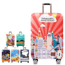 Honana Tourism Theme Elastic Luggage Cover Trolley Case Cover Warm Travel Suitcase Protector