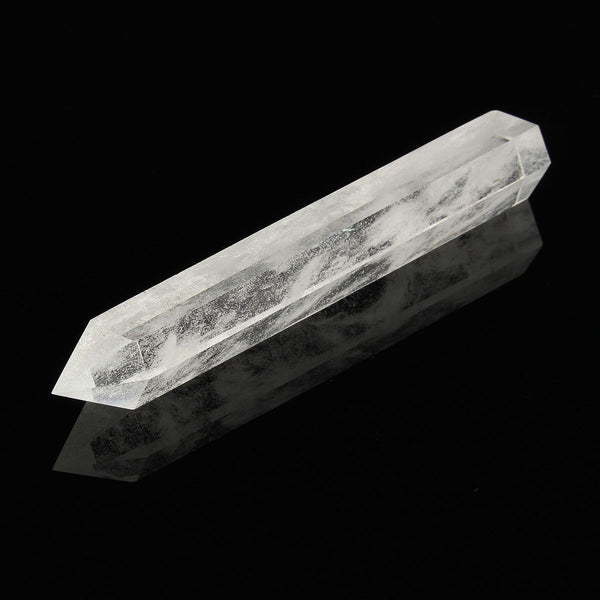 16-18cm Natural Quartz Healing Wand Health Crystal Rock Decoration Craft