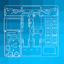 MECHANIC MR7 Double-layer Motherboard PCB Fixture Fingerprint CPU Chip Remove for iPhone A7 A8 A9 A10 A11 A12 NAND PCIE Motherboard