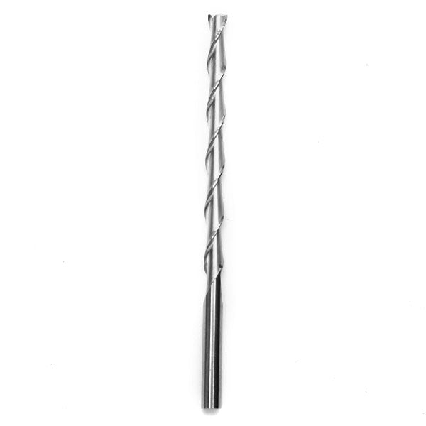 10pcs 3.175mm 2 Flute Spiral Bit Carbide CNC End Mill Router 42mm CEL Milling Cutter