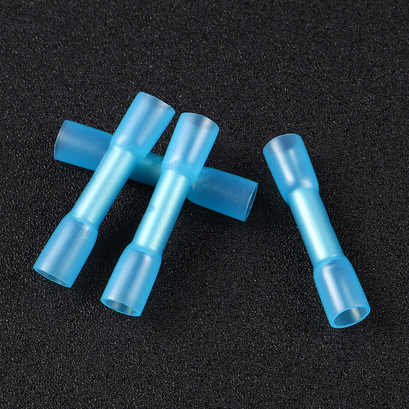 10Pcs Heat Shrink Tube Solder Sleeve Butt Connectors Wire Soldering Terminal Kit