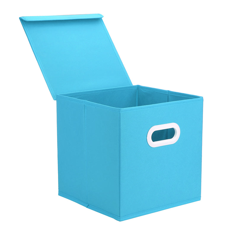 Non-woven Fabric Storage Box Folding Laundry Baskets Bin Closet Drawer Organizer Storage Baskets