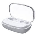 [True Wireless] bluetooth 5.0 TWS Earphone Smart Touch IPX7 Waterproof Handsfree Headset With 3000mAh Power Bank