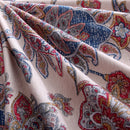 3 PCS Bedding Sets Botanic Flower Printing Quilt Cover Pillowcase For Full Size