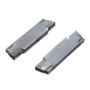 Drillpro 10pcs MGMN150-G Blades Insert for MGEHR 1010-1.5 Grooving Cutting Tool