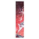 3D Door Wall Sticker Fridge Deer Waterproof Sticker Self Adhesive Paper Wrap Mural Decal