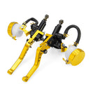 7/8inch CNC Motorcycle Hydraulic Brake Clutch Master Cylinder Lever Reservoir