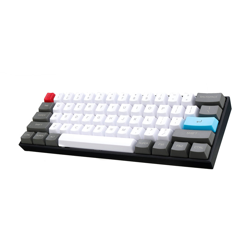 61 Key ANSI Layout OEM Profile PBT Thick Keycaps for 60% Mechanical Keyboard