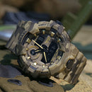 SMAEL 8001 Digital Watch Camouflage Militray Dual Display Men Sports Outdoor Wrist Watch