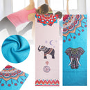 KALOAD 183x64cm Microfiber Yoga Mats Non-slip Sports Gym Fitness Towel