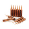 10Pcs Pure Copper Iron Tips 900M-T-I Soldering Tips for Soldering Rework Soldering Iron Station
