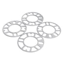 4pcs 3mm 5mm Universal Alloy Wheel Spacers Shims Set Kit For 4 and 5 Stud
