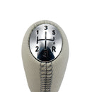 5 Speed Gear Shift Knob PU Leather For Renault Laguna Renault Clio III MK3 Megane Scenic MK2 Kangoo 03-09