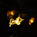 Battery Powered 1M 2M 5M Transparent Unicorn LED String Light  Wedding Holiday Christmas Decor IP65