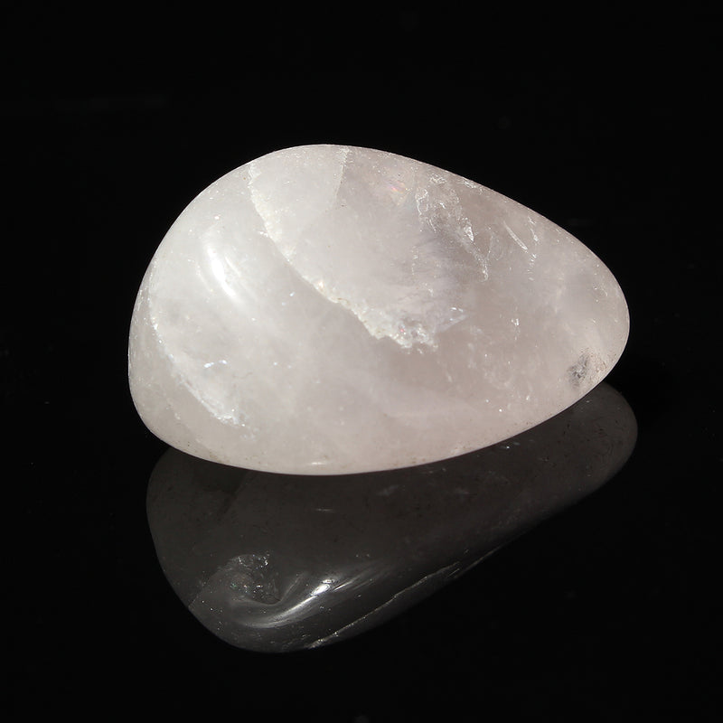 6pcs Pink Healing Crystal Quartz Polished For Decoration Health