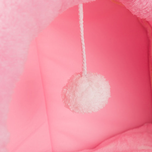 Cute Animal Design Comfortable Indoor House Bed Pet Dog Cat Nest Pad Soft Fleece Bed